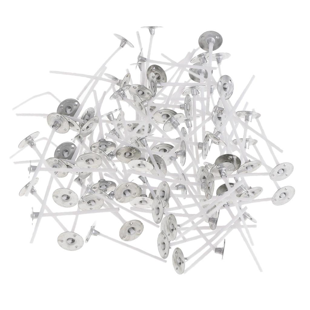 Cotton Wick Pre Tabbed - 200 peças pré-ed vela wicks núcleo