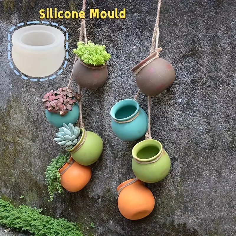 Candle Making Pot - Moldes de Silicone para Vasos de