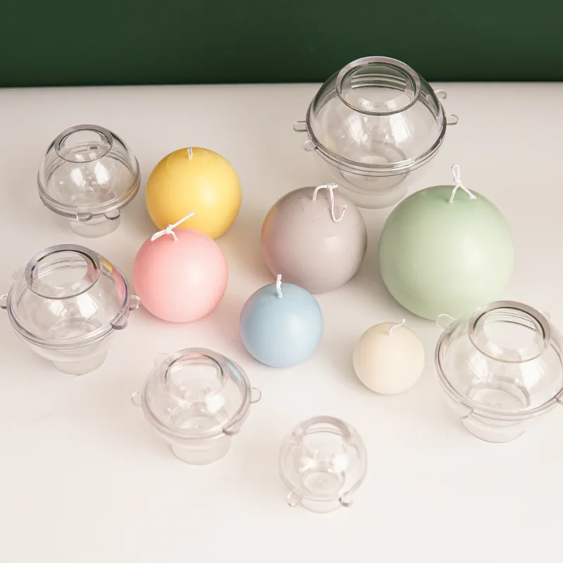 Candle Making Diy Kit - Molde de vela esférica de 5-8cm,