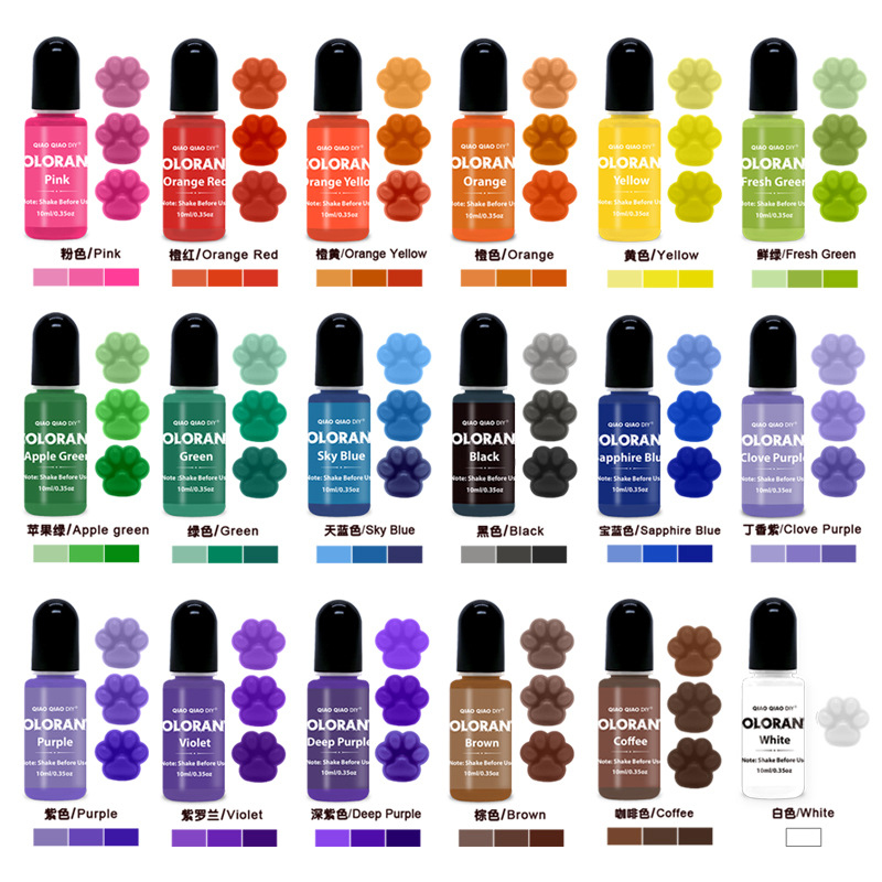 Candle Making Video - 20 cores vela tintas cera velas