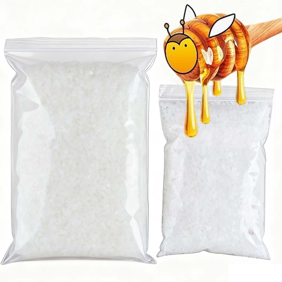 Candle Making Reno - 200g-1000g cera de abelha branca puro