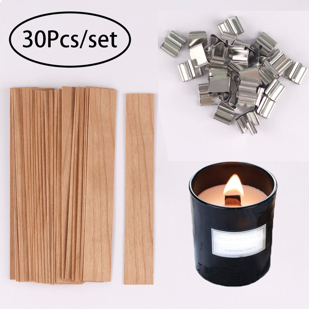 Candle Making Pot - 30 peças de mechas de vela