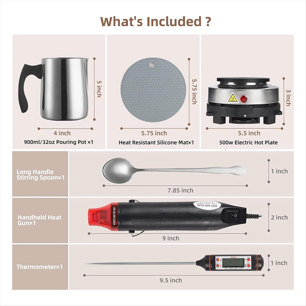 Candle Making Kit For Beginners - Kit para fazer velas, para iniciantes,