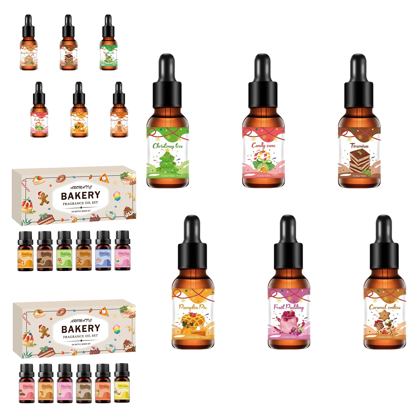 Conjunto de óleos essenciais d - Candle Making Fragrance Oils avaliação e preço