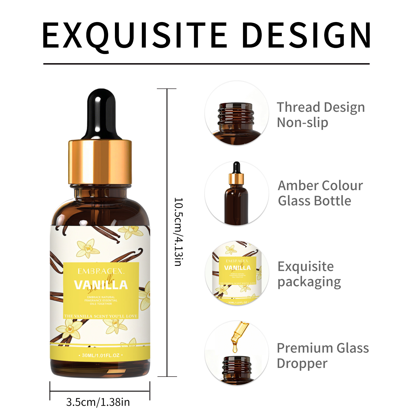 Óleo essencial de baunilha 30m - Candle Making Fragrance Oils avaliação e preço