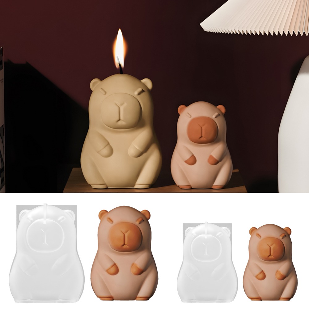 Capivara em pé perfume vela mo - Candle Making Video avaliação e preço