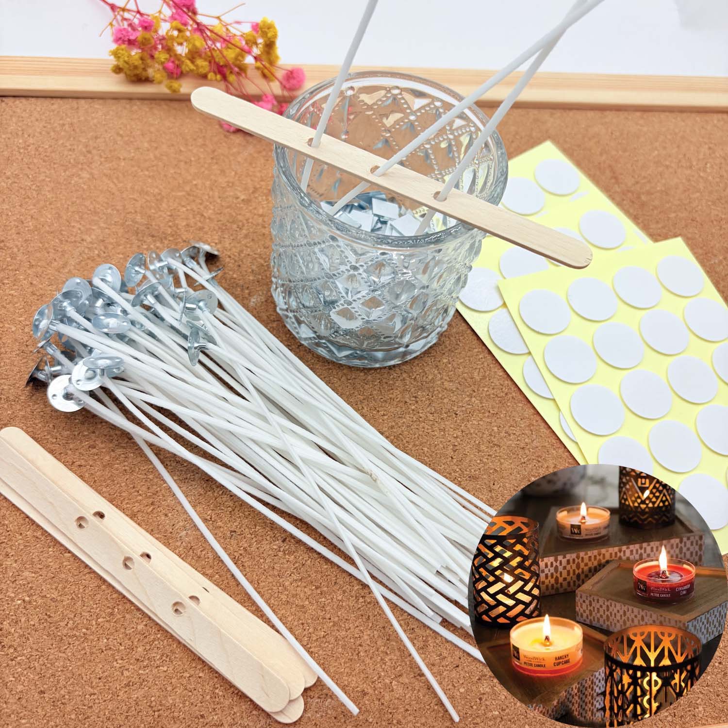 1 CONJUNTO de Kits DIY para Fa - Candle Making Reno avaliação e preço