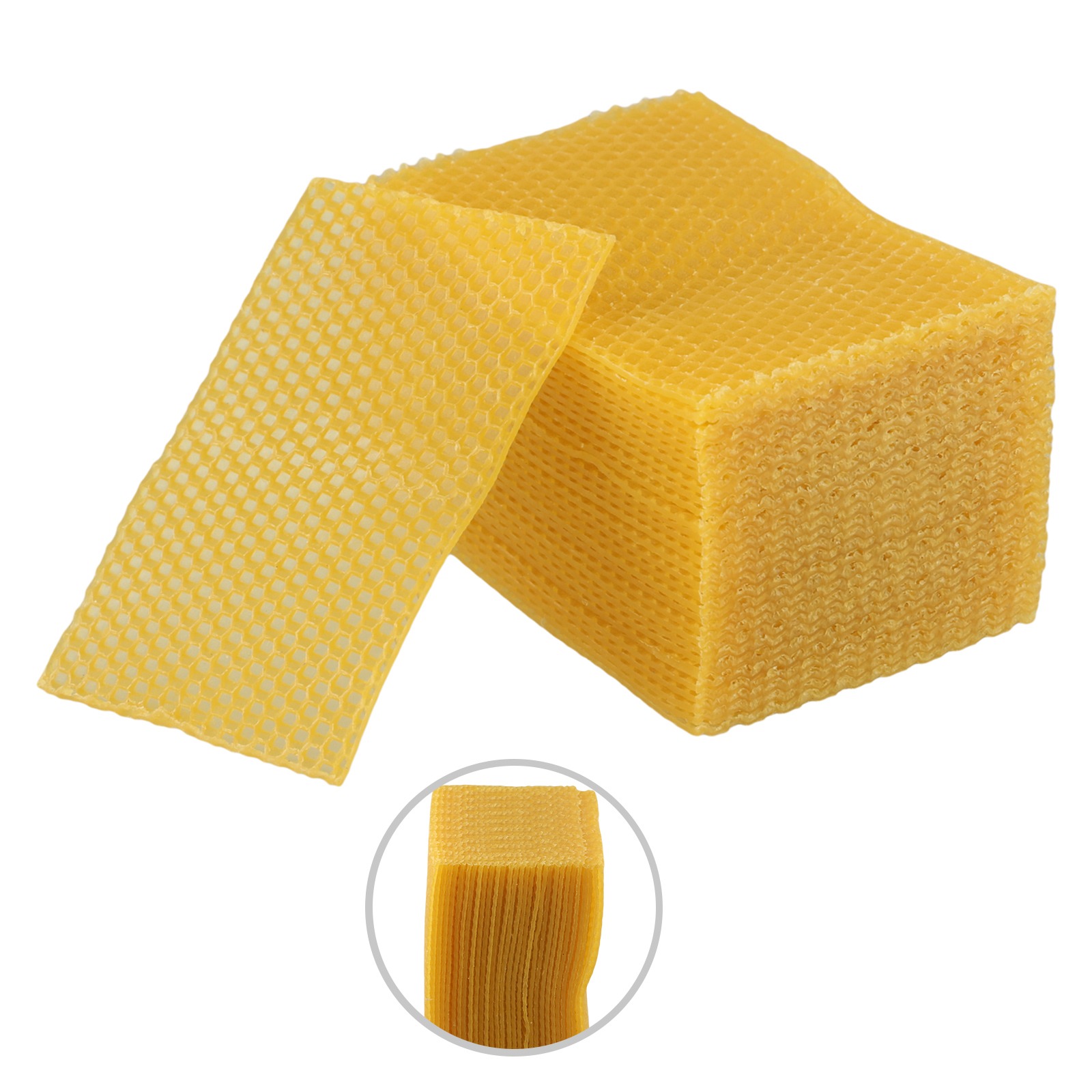 5.24x3.54 base de colmeia vela - Candle Making Kit Beeswax avaliação e preço
