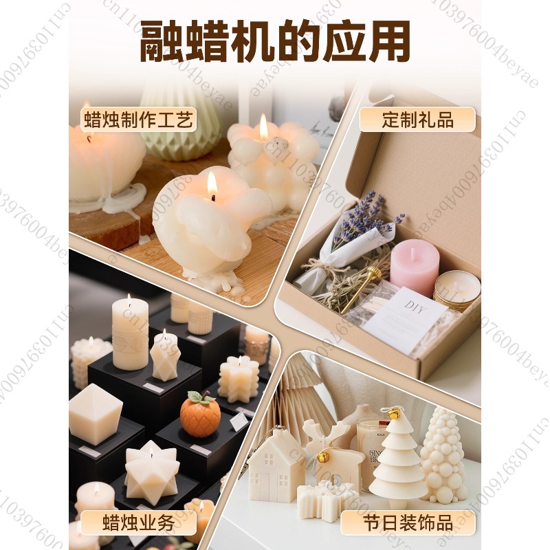 Pote elétrico para derreter ce - Candle Making Kit Beeswax avaliação e preço