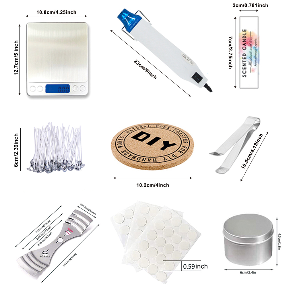 Kit de ferramentas para artesa - Candle Making Reno avaliação e preço