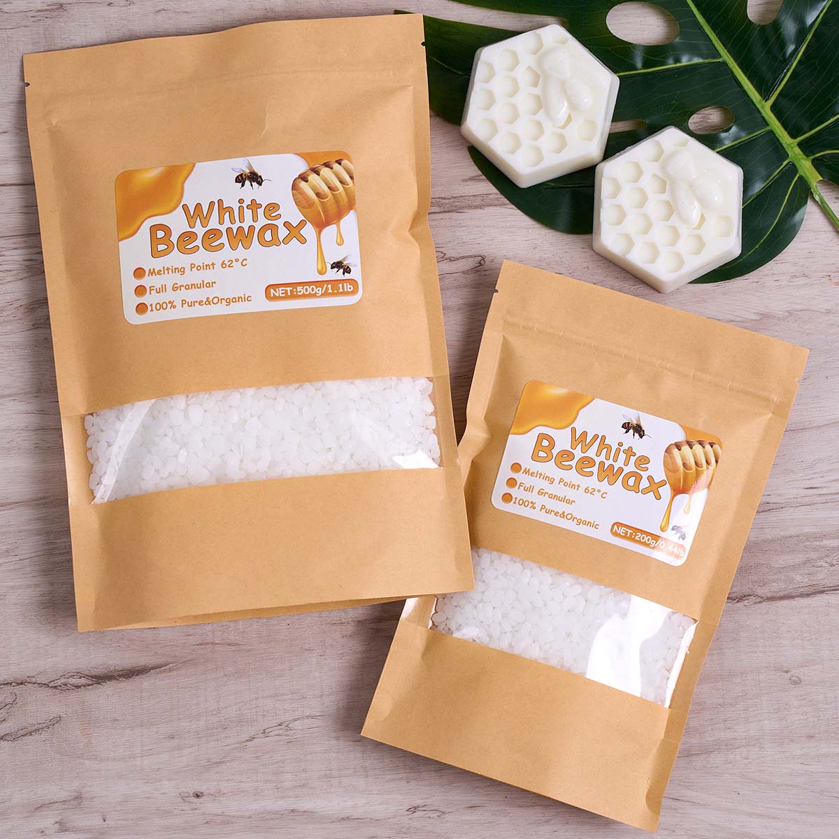 1000g cera de abelha branca di - Candle Making Kit For Beginners avaliação e preço