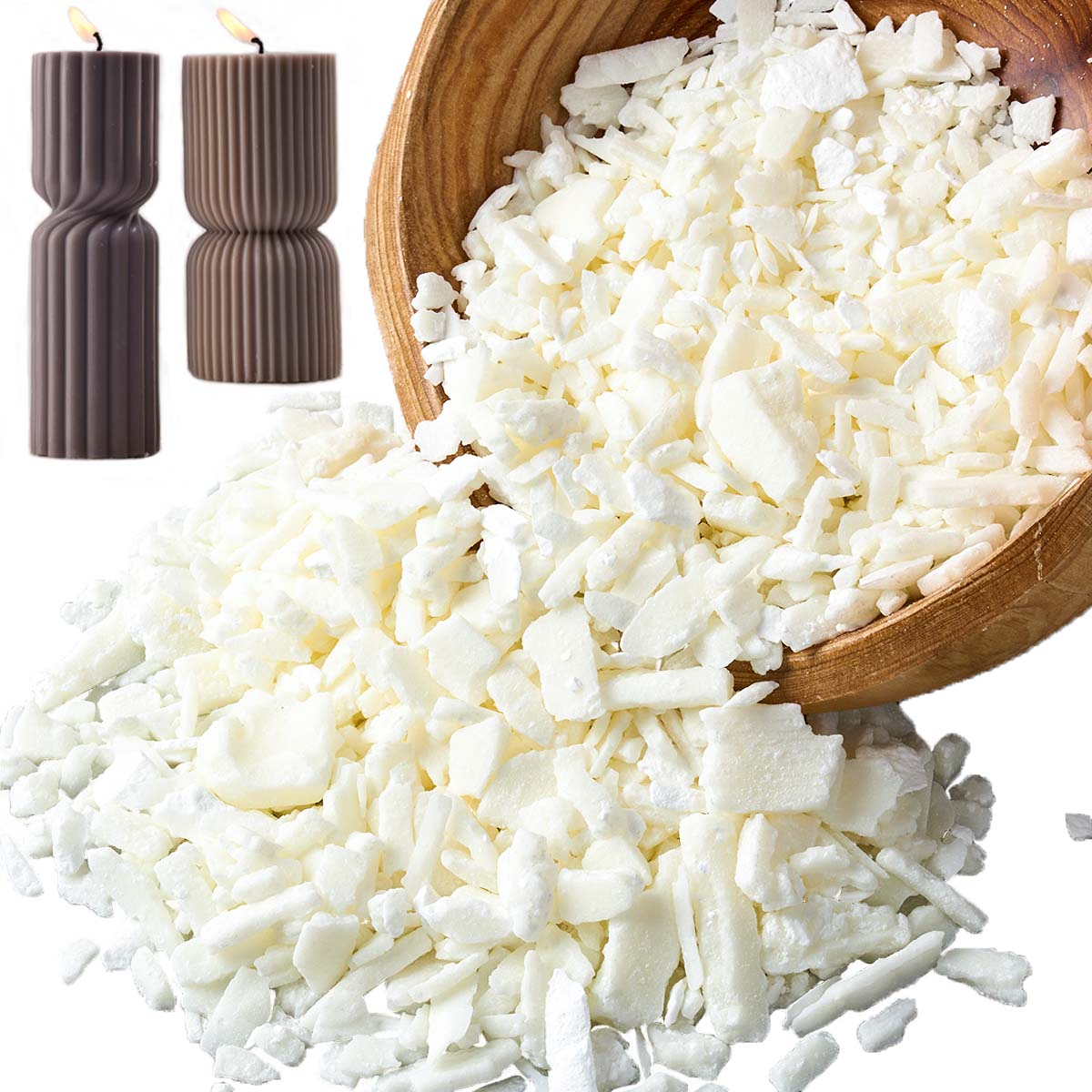 1 libras de cera de soja branc - Candle Making Diy Kit avaliação e preço