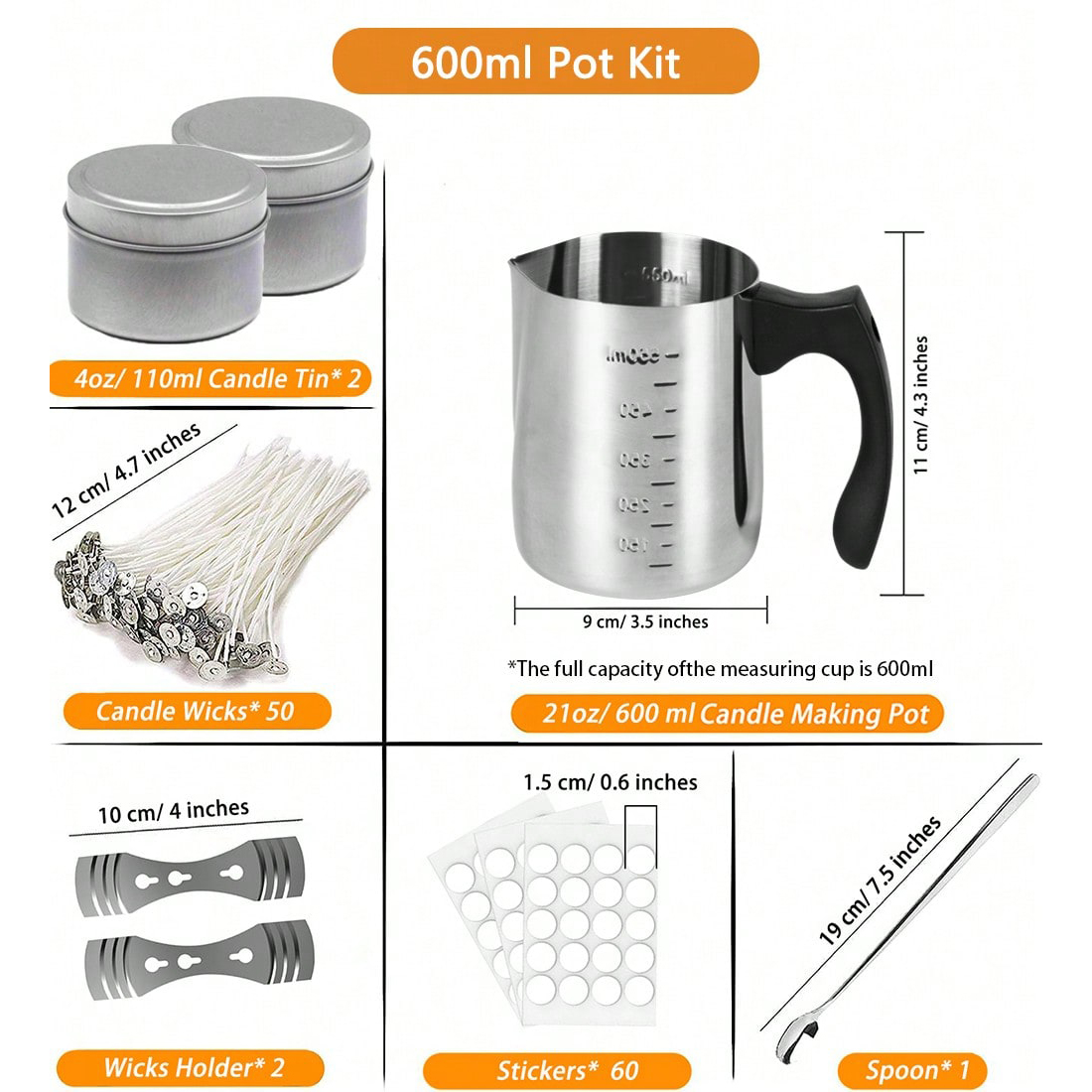 Glintmos Kit inicial para faze - Candle Making Kit For Beginners avaliação e preço