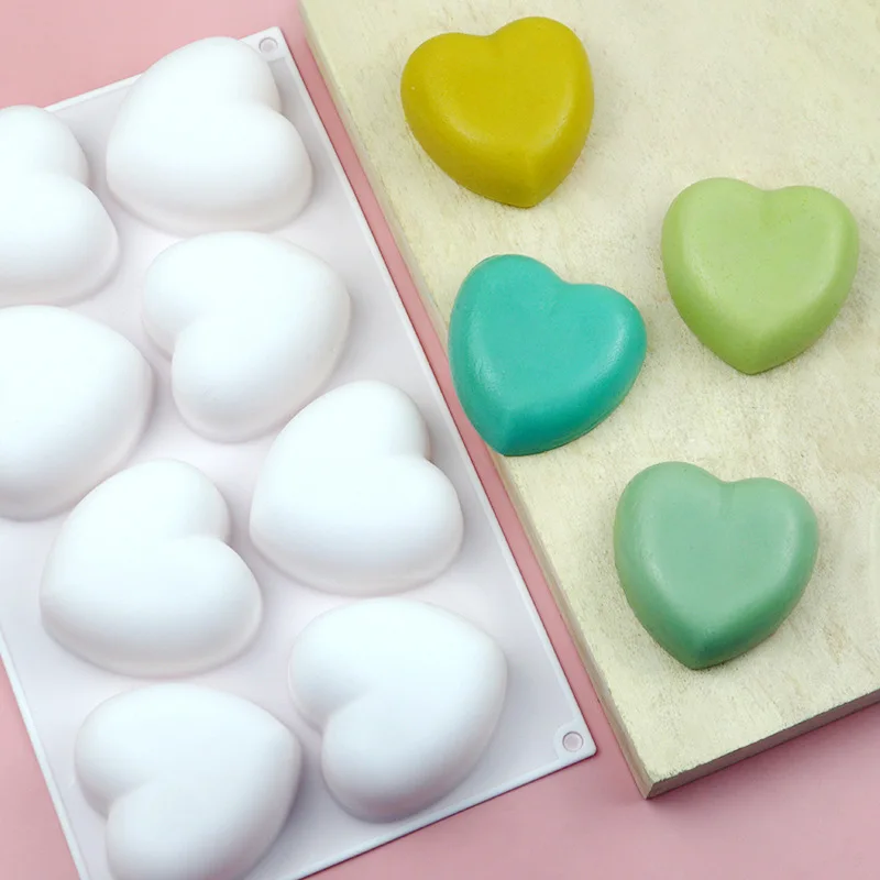 Amor coração silicone sabão mo - Candle Making Diy Kit avaliação e preço