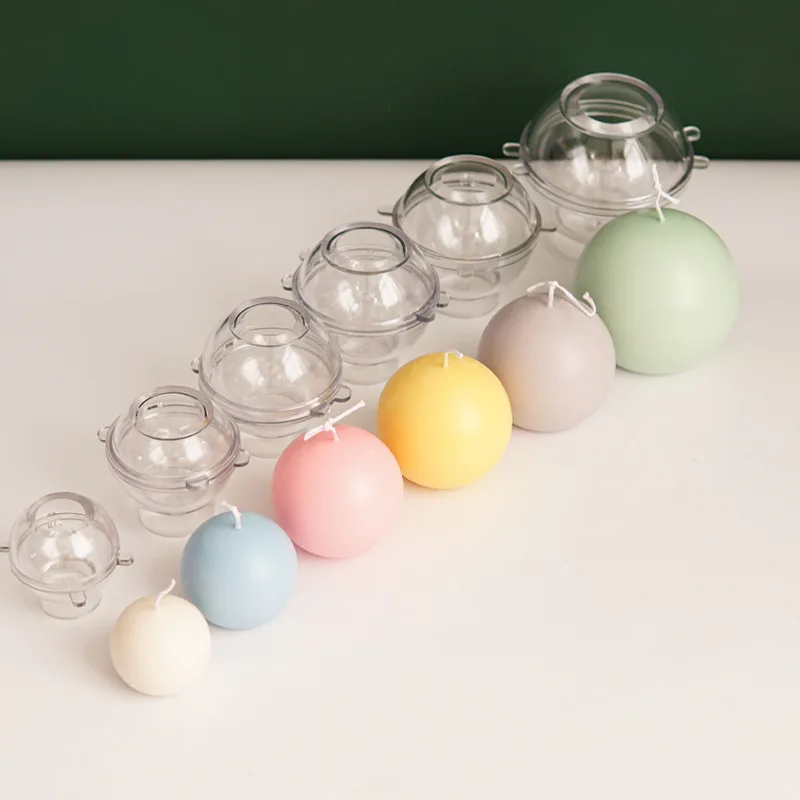 Molde de vela esférica de 5-8c - Candle Making Diy Kit avaliação e preço