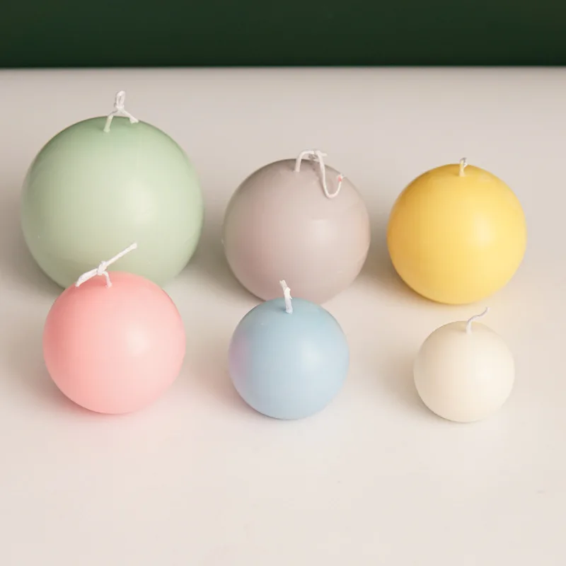 Molde de vela esférica de 5-8c - Candle Making Diy Kit avaliação e preço