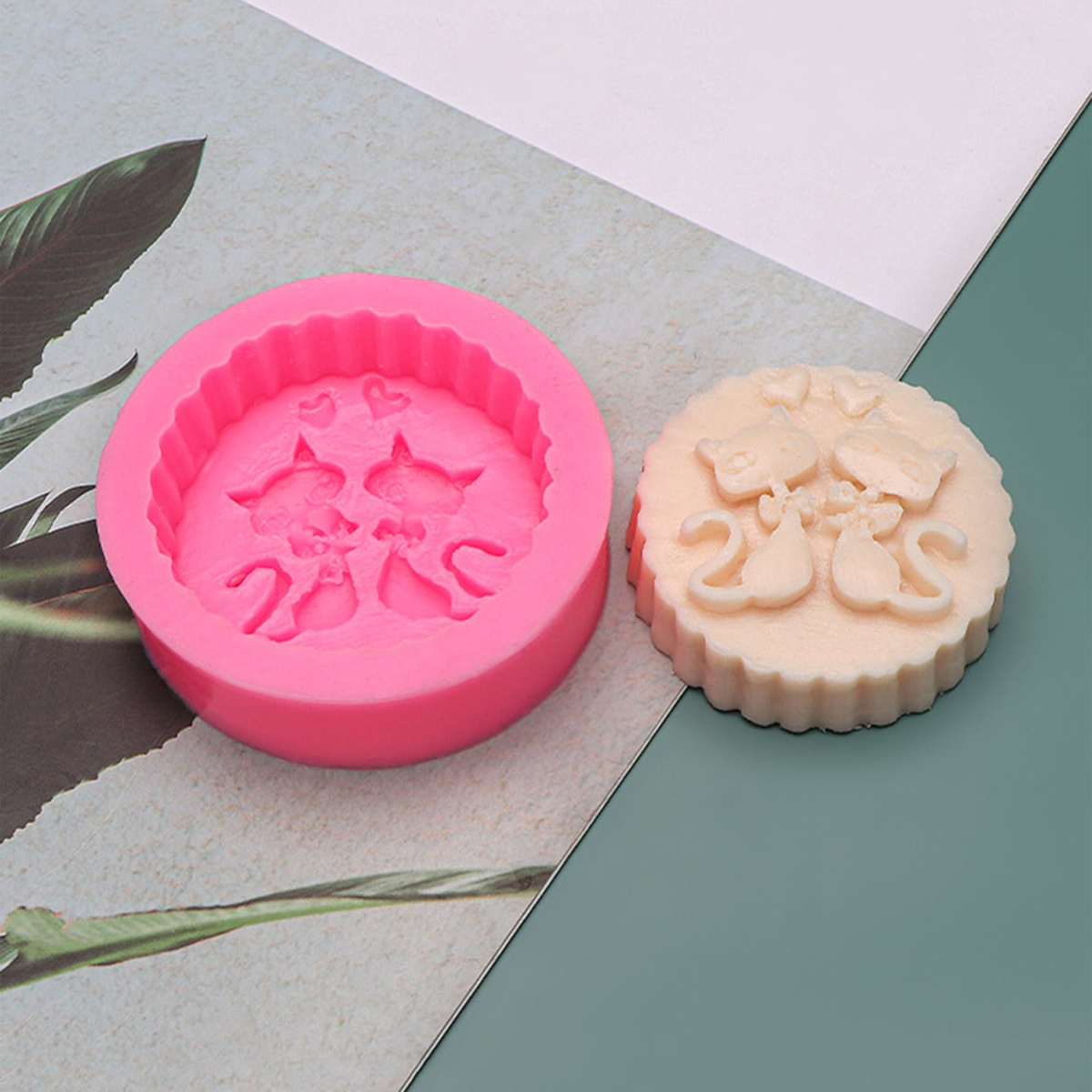 Molde de Silicone de Gato de 1 - Candle Making Reno avaliação e preço