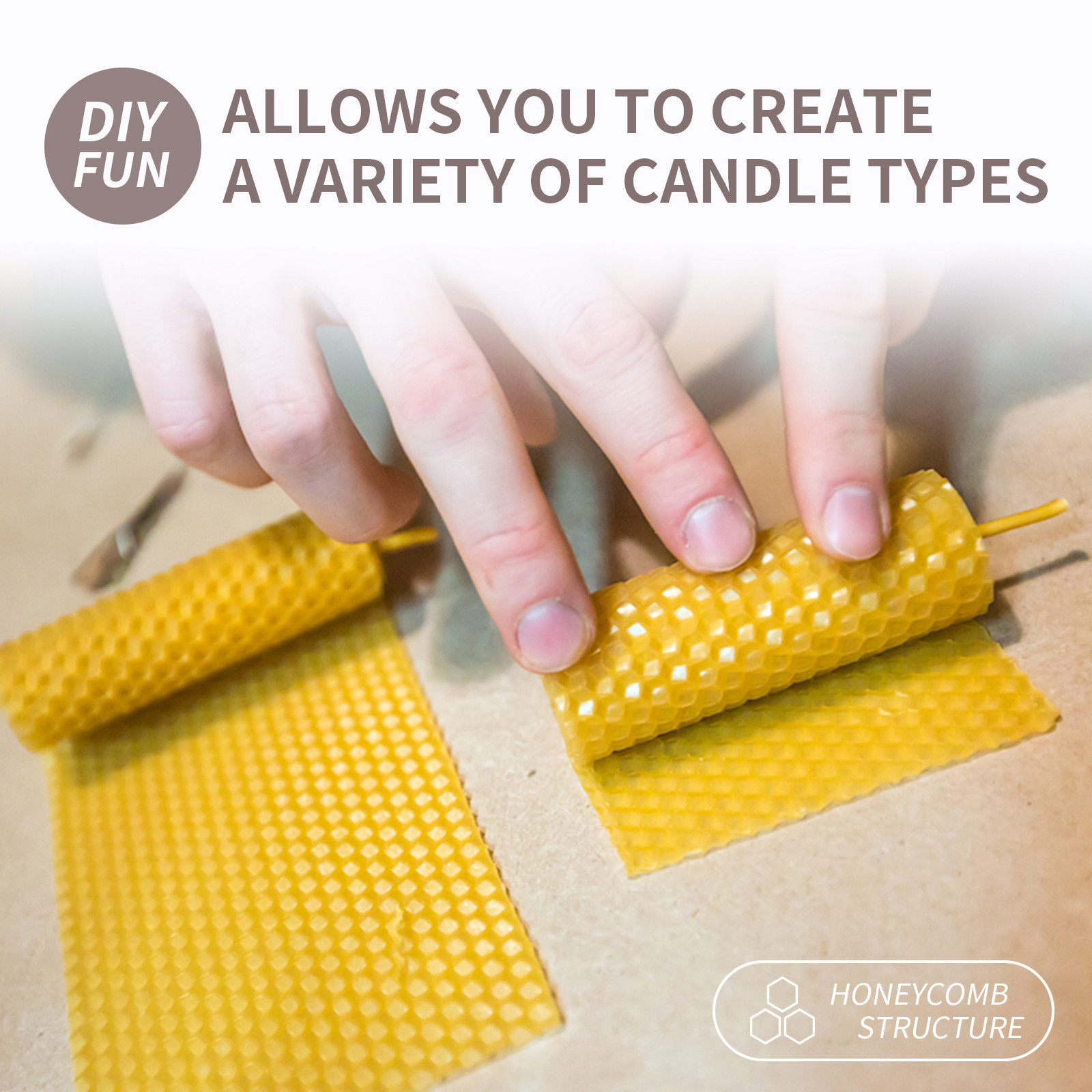 10/20/30 pçs folhas de cera de - Candle Making Kit Beeswax avaliação e preço