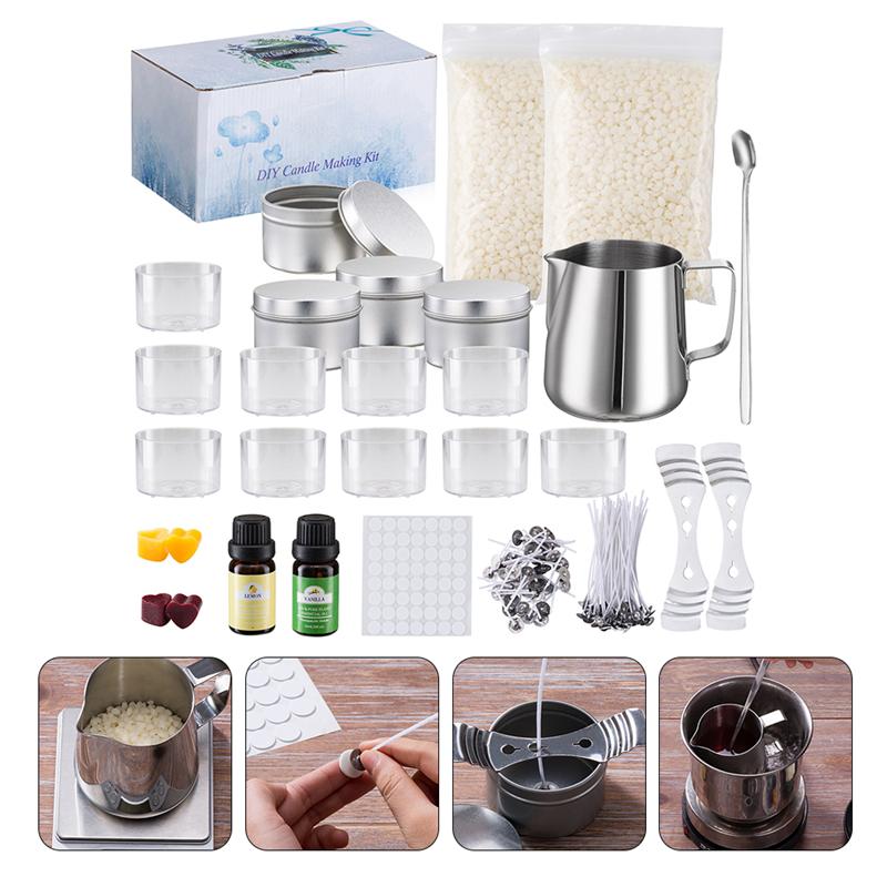 DIY vela fazendo kit para aniv - Candle Making Kit For Beginners avaliação e preço