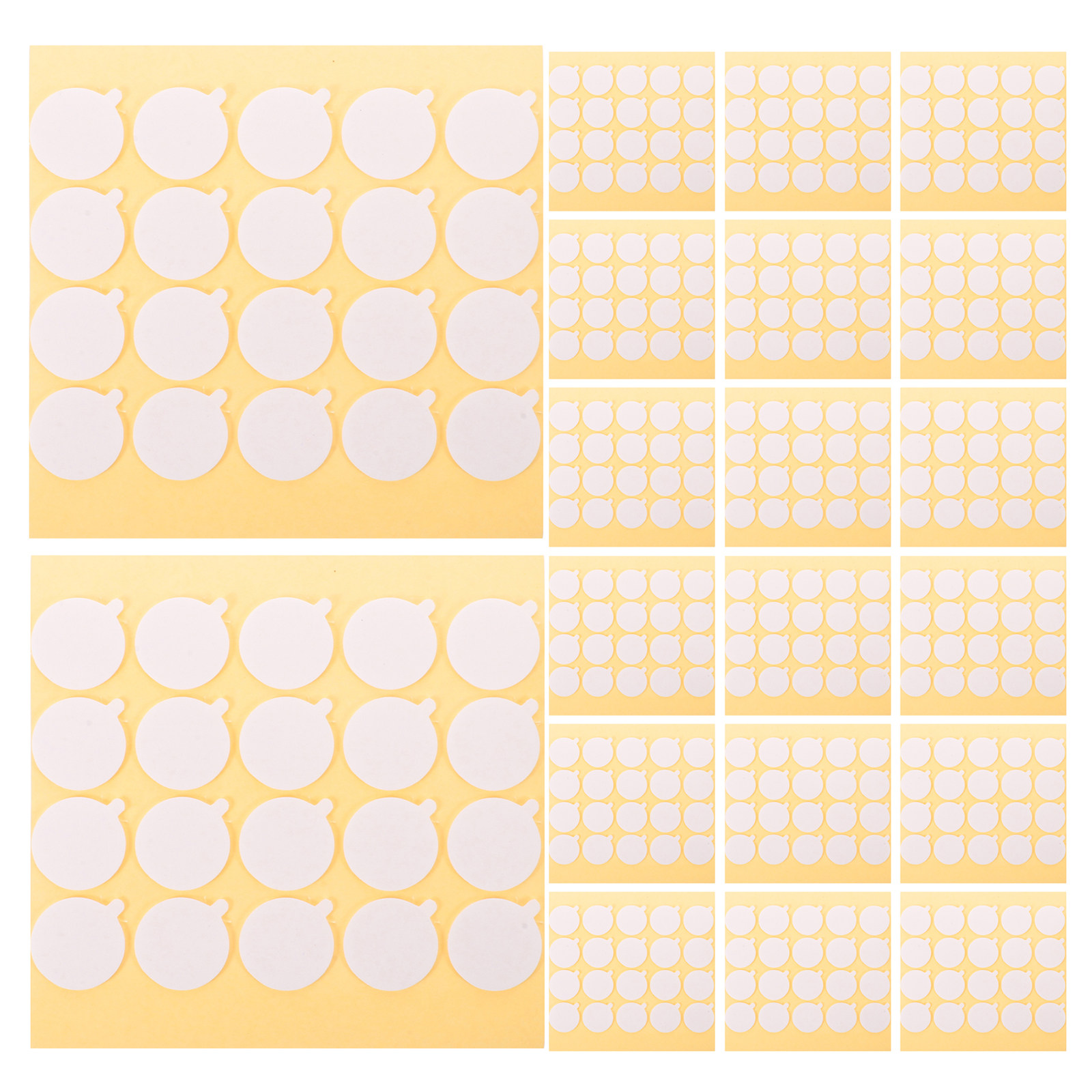 800 Adesivos Redondos de 20mm  - Adhesive Dot Wick avaliação e preço