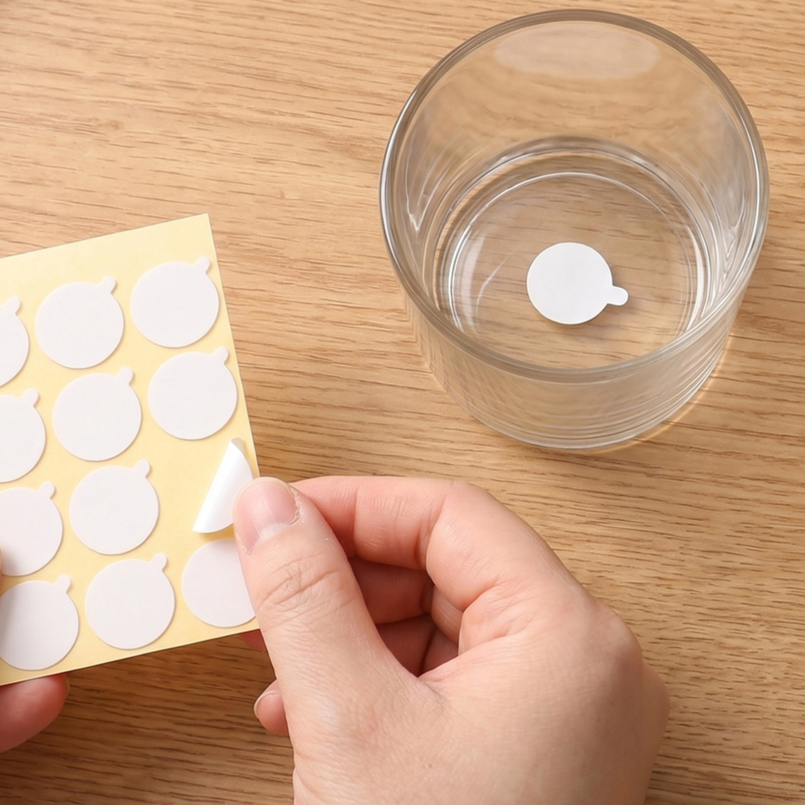 800 Adesivos Redondos de 20mm  - Adhesive Dot Wick avaliação e preço