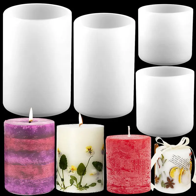Moldes de vela de silicone cil - Candle Making Video avaliação e preço