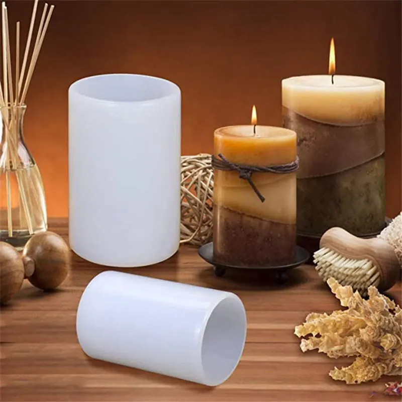 Moldes de vela de silicone cil - Candle Making Video avaliação e preço