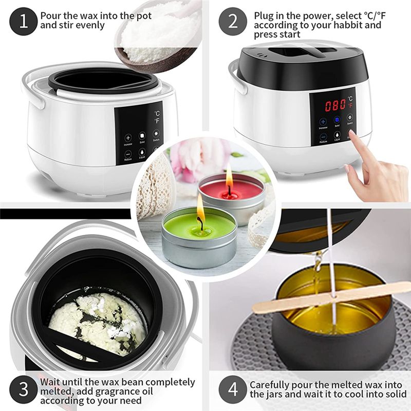 Panela de fusão de cera para f - Candle Making Pot avaliação e preço