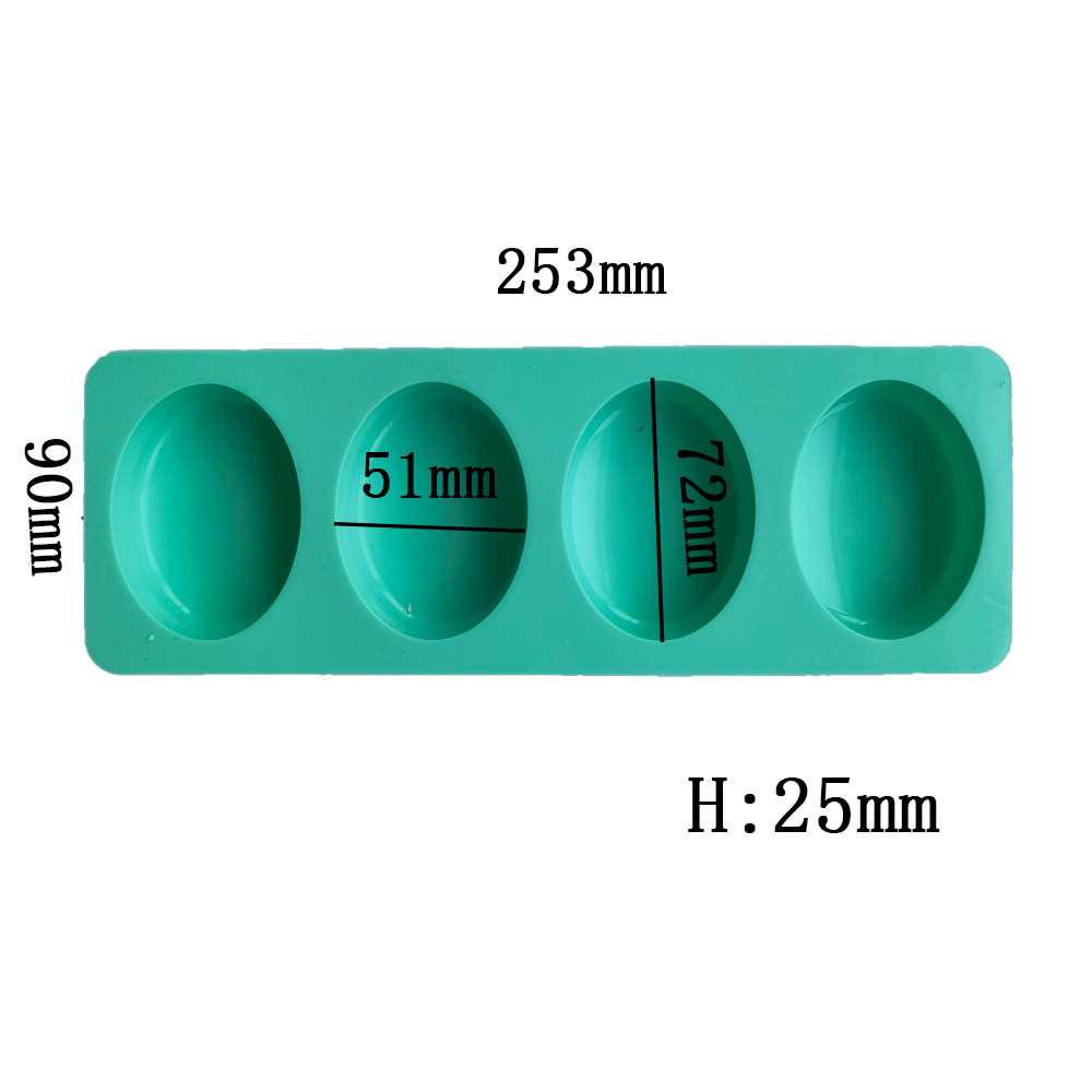 4 cavidades oval artesanal sab - Candle Making Diy Kit avaliação e preço